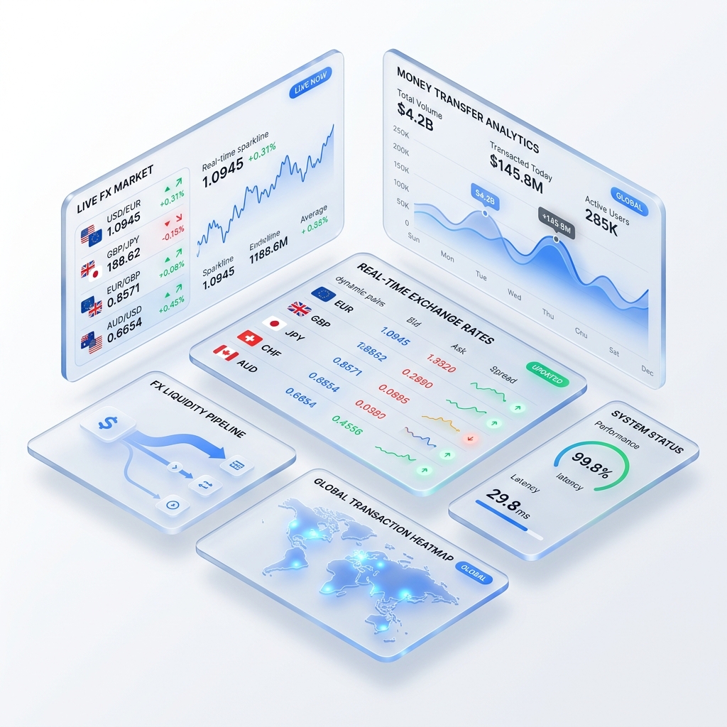 RemitWise Exchange Dashboard